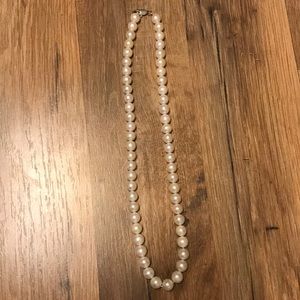 6-7mm single strand freshwater pearl necklace